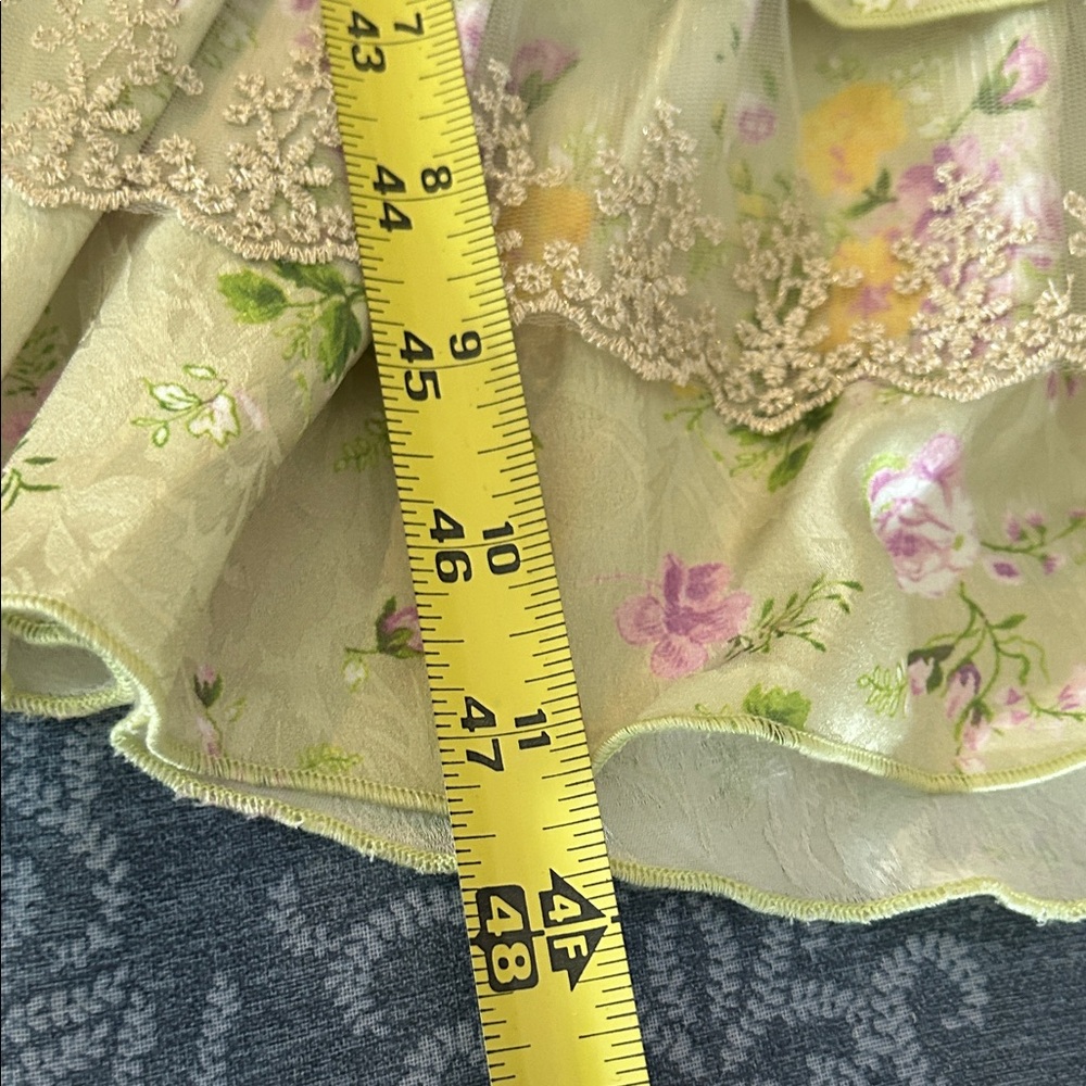Lait Collection Floral Ruffle Maxi Dress NWT - Picture 11 of 11
